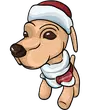 Santa Dog
